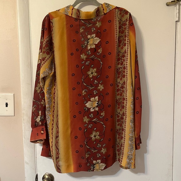 asos floral button down - Picture 2 of 4